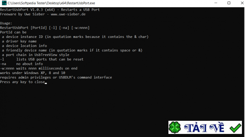restartusbport image