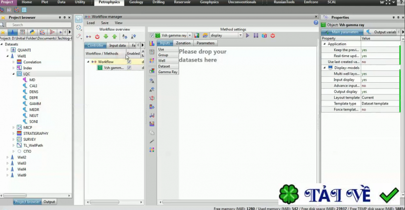 schlumberger-techlog image