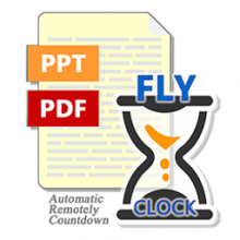 FlyClock 5: Kiểm soát thời gian trình chiếu PPT/PDF