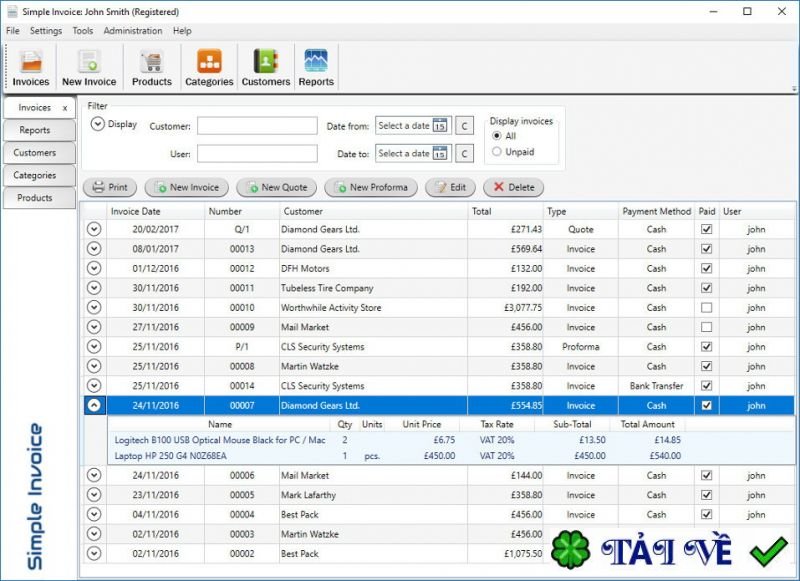 simplesoft-simple-invoice image