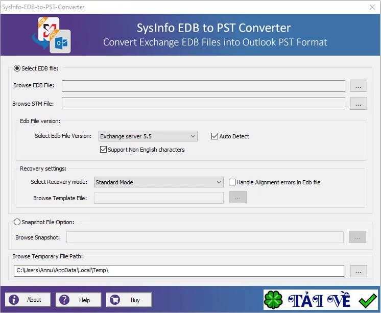 sysinfotools-edb-to-pst-converter image