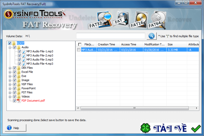 sysinfotools-fat-recovery image