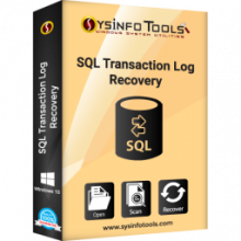 SysInfoTools MS SQL Log Recovery 22.0 Cứu dữ liệu SQL nhanh