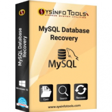 SysInfoTools MySQL Database Recovery 22 Cứu hộ dữ liệu MySQL khẩn cấp
