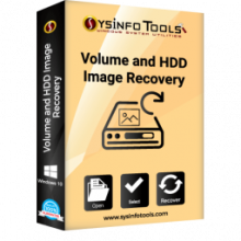 SysInfoTools Volume and HDD Image Recovery22.0Khôi phục ảnh đĩa cứng