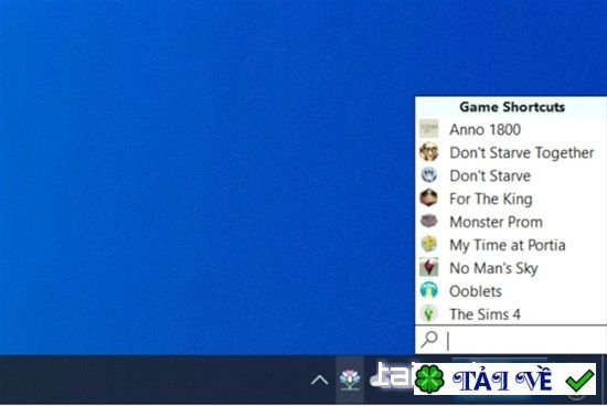 systemtraymenu image