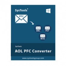 SysTools AOL PFC Converter 6.3 Công cụ xử lý dữ liệu PFC