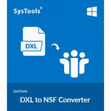 SysTools DXL to NSF Converter 4.0 – Tạo file NSF từ DXL