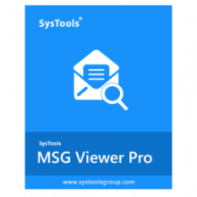 SysTools MSG Viewer Pro Xem và phân tích tệp MSG