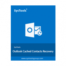 SysTools Outlook Cached Contacts Recovery 9.0 Xuất danh bạ Outlook