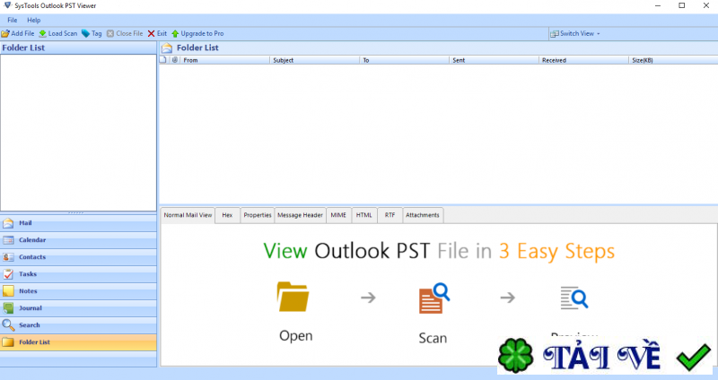 systools-outlook-pst-viewer-pro image