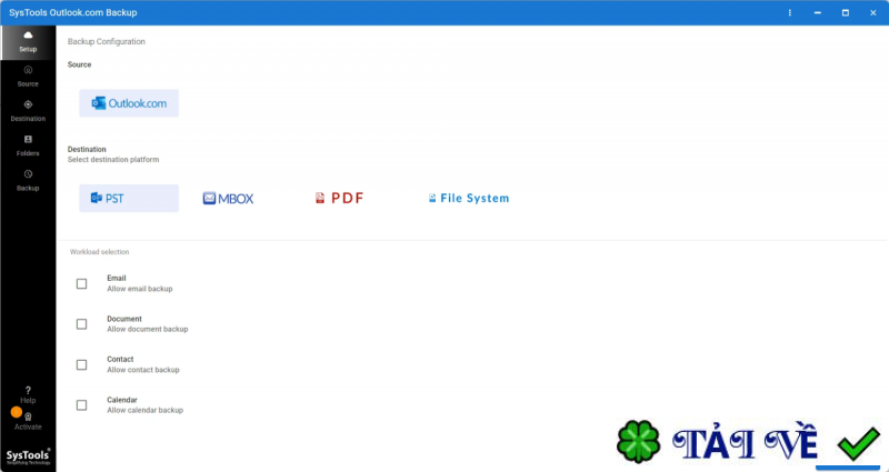 systools-outlookcom-backup image