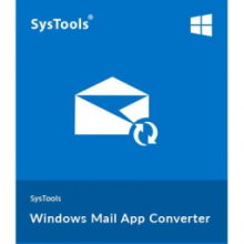 SysTools Windows Mail App Converter 4.0 Chuyển đổi email sang file