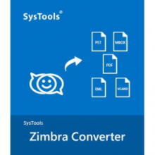 SysTools Zimbra Converter 7.0 Chuyển đổi dữ liệu Zimbra