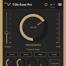 Techivation T-De-Esser Pro 1 Loại bỏ âm ‘s’ chói tai hiệu quả