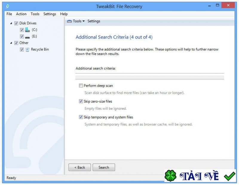 tweakbit-file-recovery-portable image