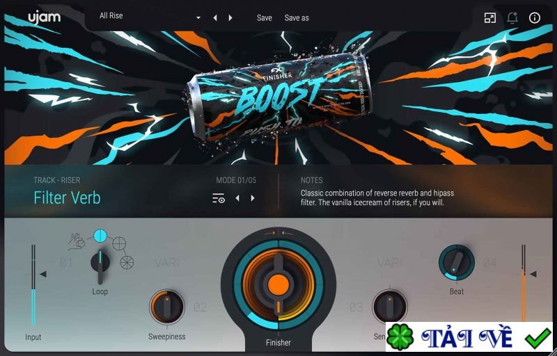 ujam-finisher-boost image