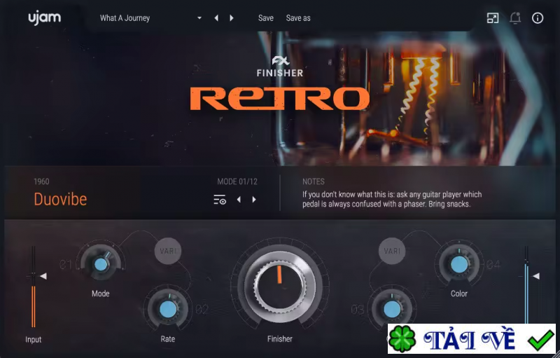 ujam-finisher-retro image