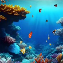 Virtual Coral Clownfish Tank: Hồ cá ảo san hô sống động