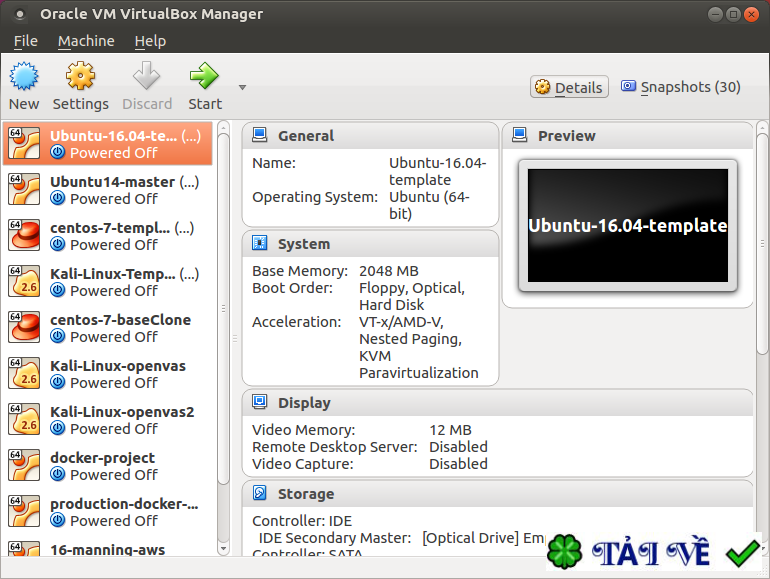 virtualbox