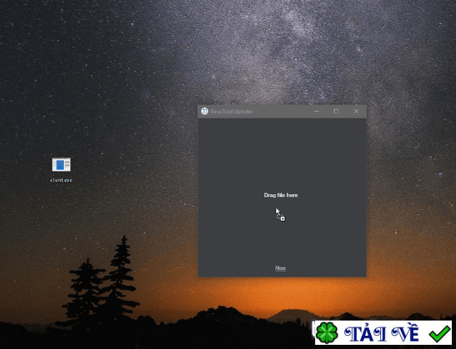 virustotaluploader image