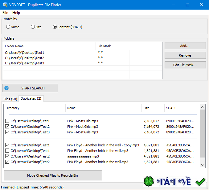 vovsoft-duplicate-file-finder image