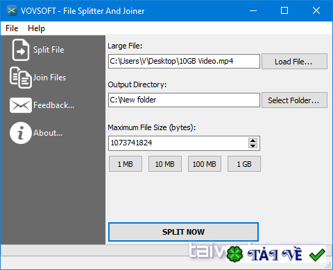 vovsoft-file-splitter-and-joiner image