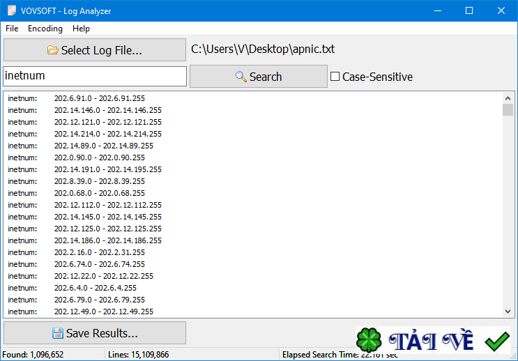vovsoft-log-analyzer image