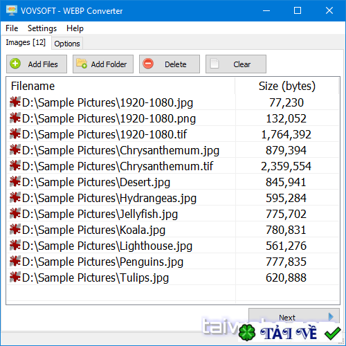 vovsoft-webp-converter image