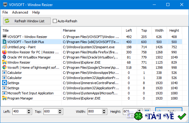 vovsoft-window-resizer image