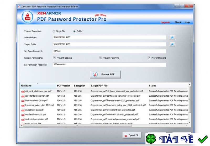 xenarmor-pdf-password-protector-pro-enterprise image