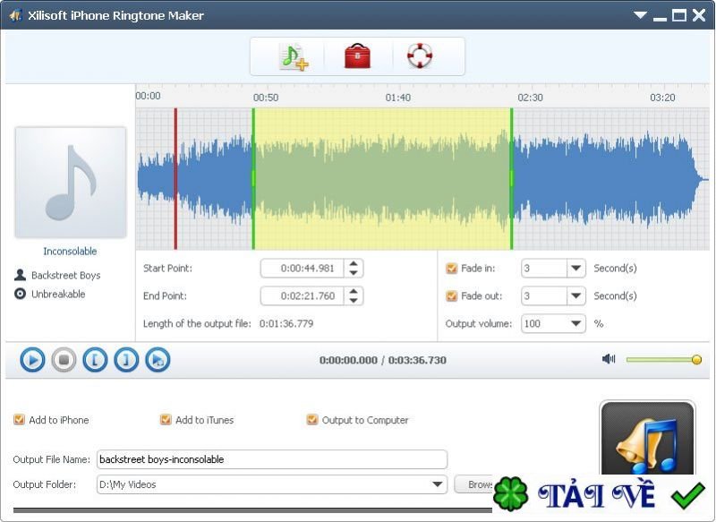 xilisoft-iphone-ringtone-maker image