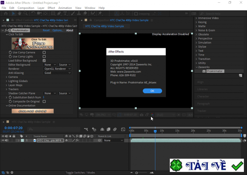 zaxwerks-3d3proanimator image